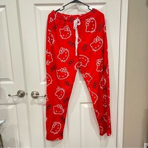 Hello Kitty Red Pajamas